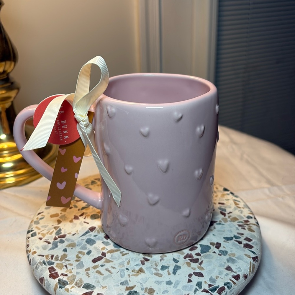 Rae Dunn heart coffee/tea mug
